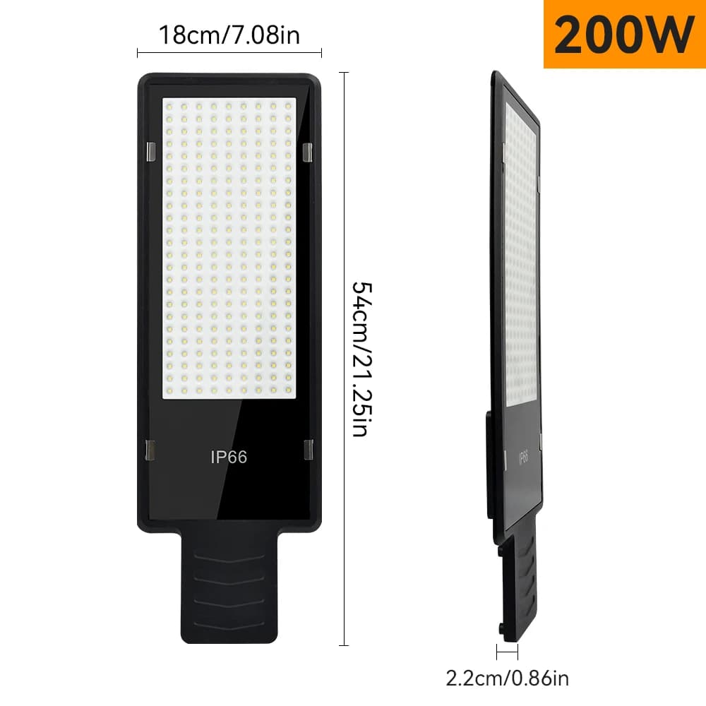 Tête de réverbère d'intense luminosité de LED AC85-265V l'aluminium IP65 approprié à la cour, jardin