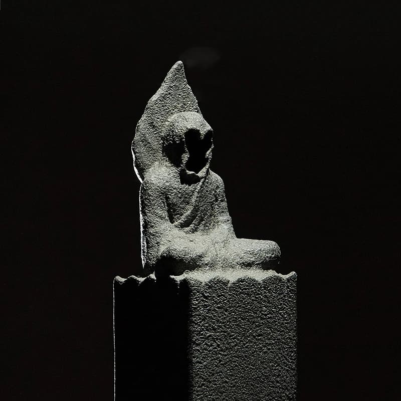 Statue de bouddha en pierre naturelle