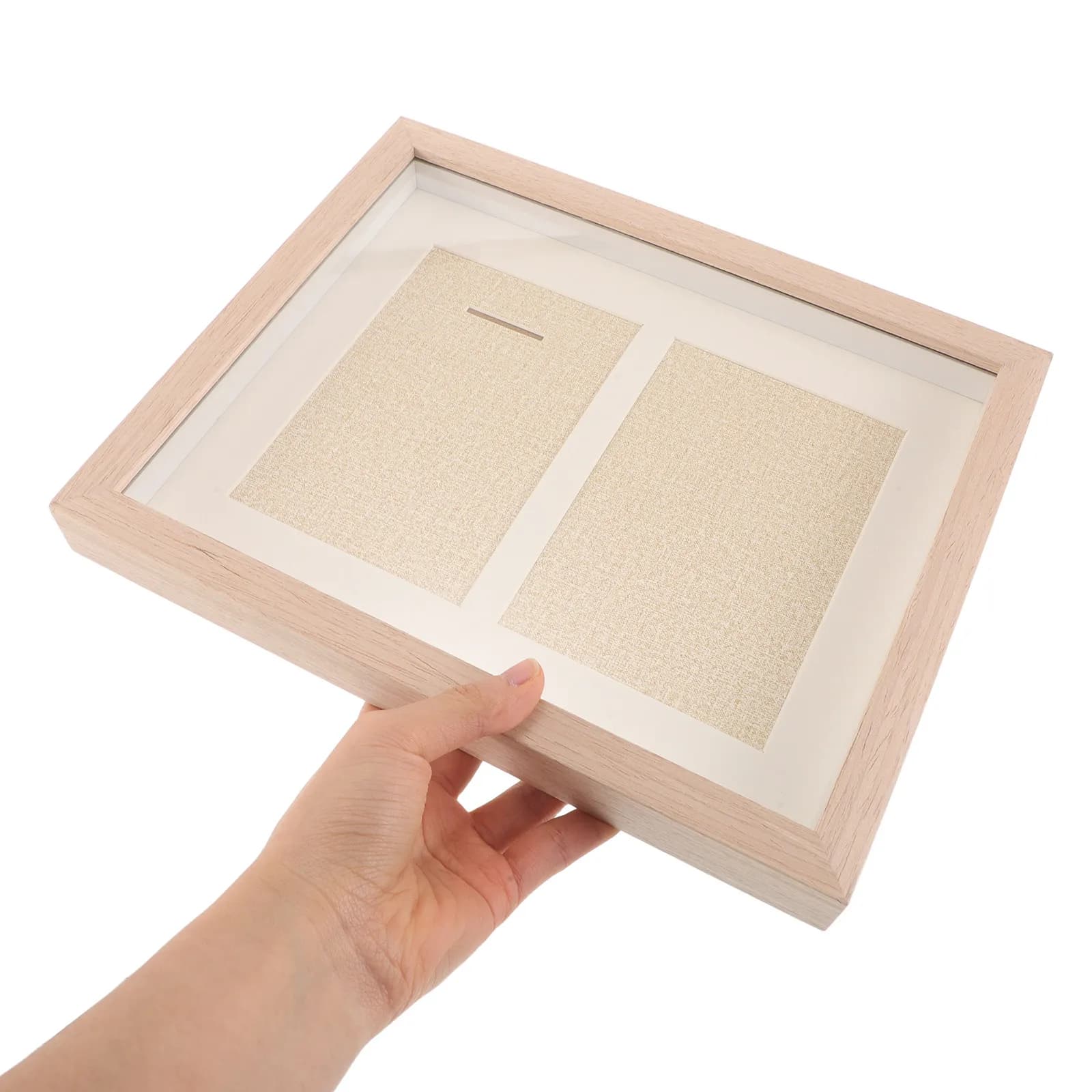 Cadre de présentation de médailles pour collection de récompenses et vitrine de présentation en métal avec verre protecteur pour bureau