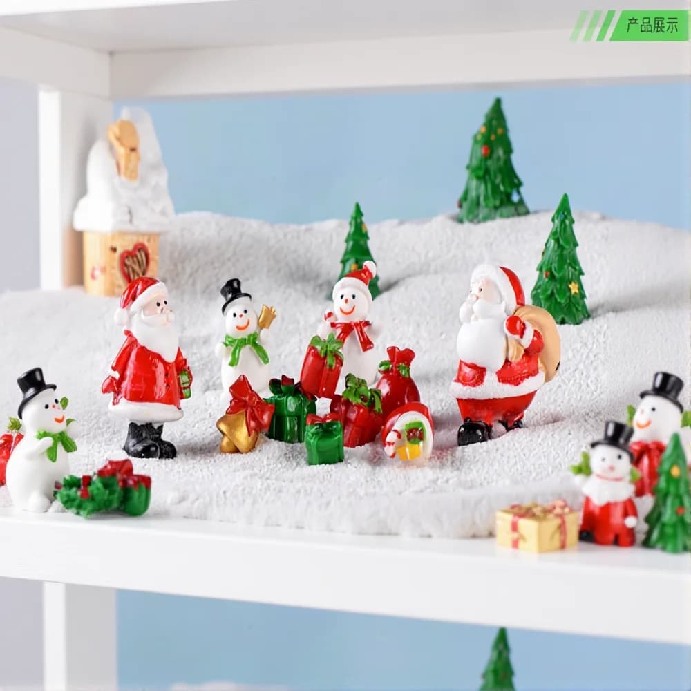 Mini décorations de noël pour la maison