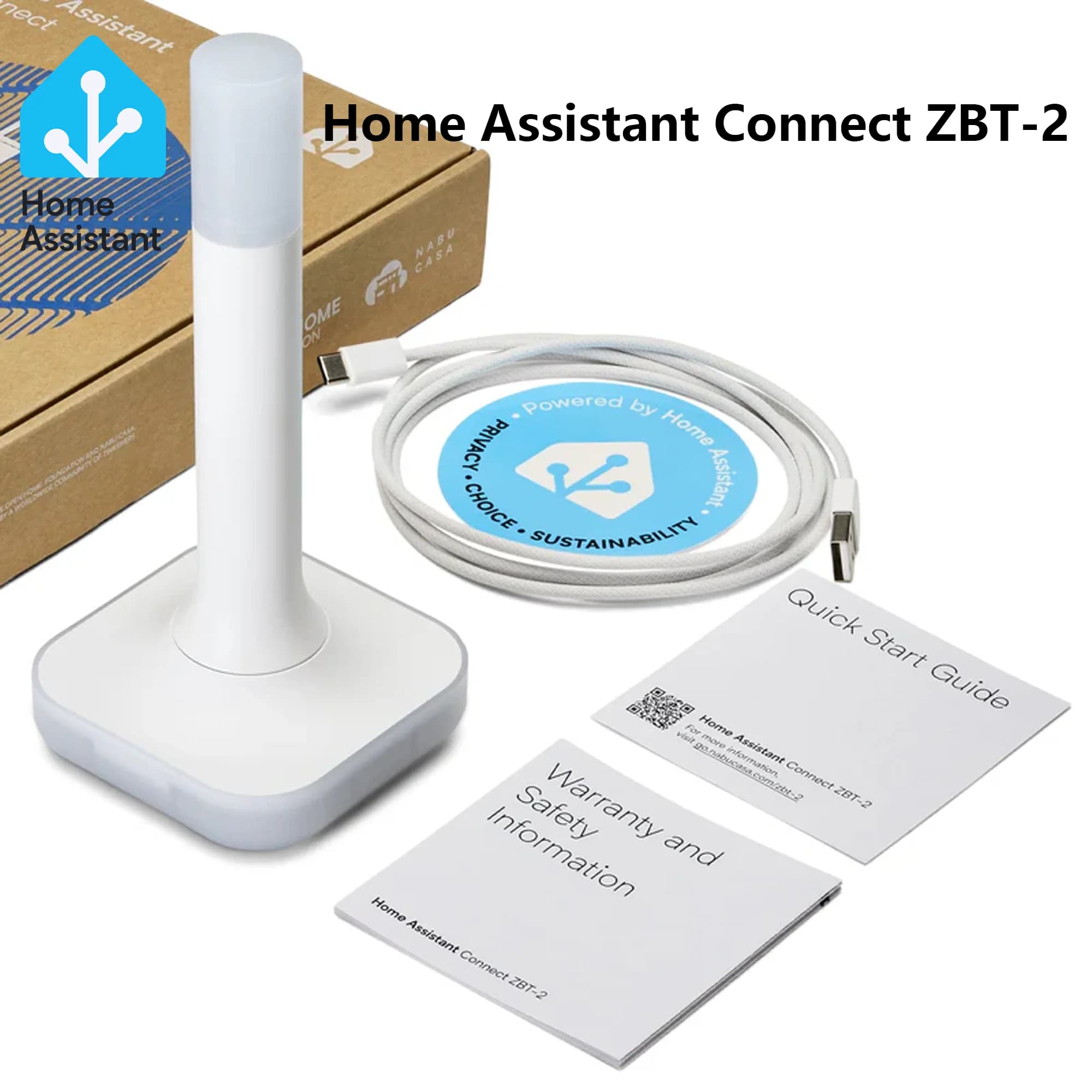 Home Assistant Connect ZBT-2 Compatible avec Zigbee