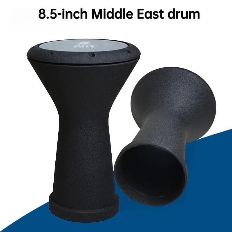 Tambour africain de danse du ventre de 8.5 pouces, tambour d'accompagnement du moyen-orient, Instruments de musique à Percussion ethnique traditionnelle