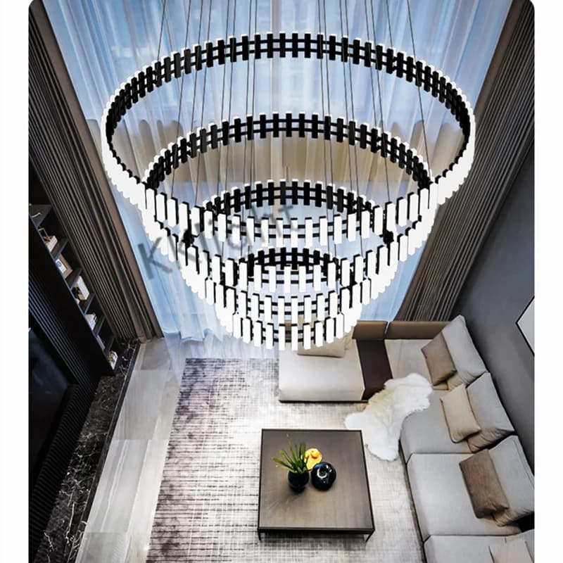 Plafonnier LED en Duplex Simple, design moderne, luminaire décoratif d'intérieur, luminaire décoratif de plafond, idéal pour une chambre à coucher, un salon, une salle à manger ou une salle à manger