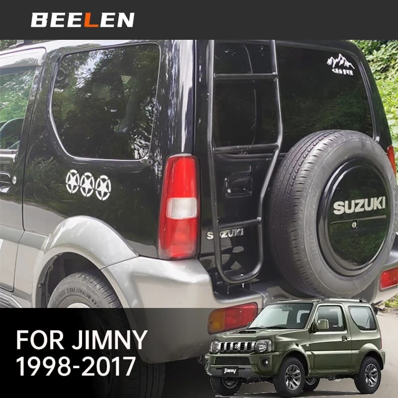 Échelle de coffre arrière pour Suzuki Jimny JB33 Sierra JB43 1998-2017, accessoires extérieurs pour voiture