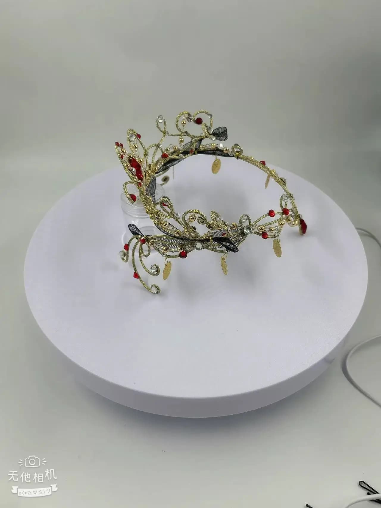 Accessoires de ballet rubis faits à la main, coiffure de ballet Don Quichotte Esmerada