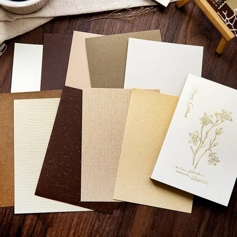 50 feuilles de papier spécial multicolore, matériel décoratif pour la création de cartes, de journaux, de scrapbooking, de fonds DIY