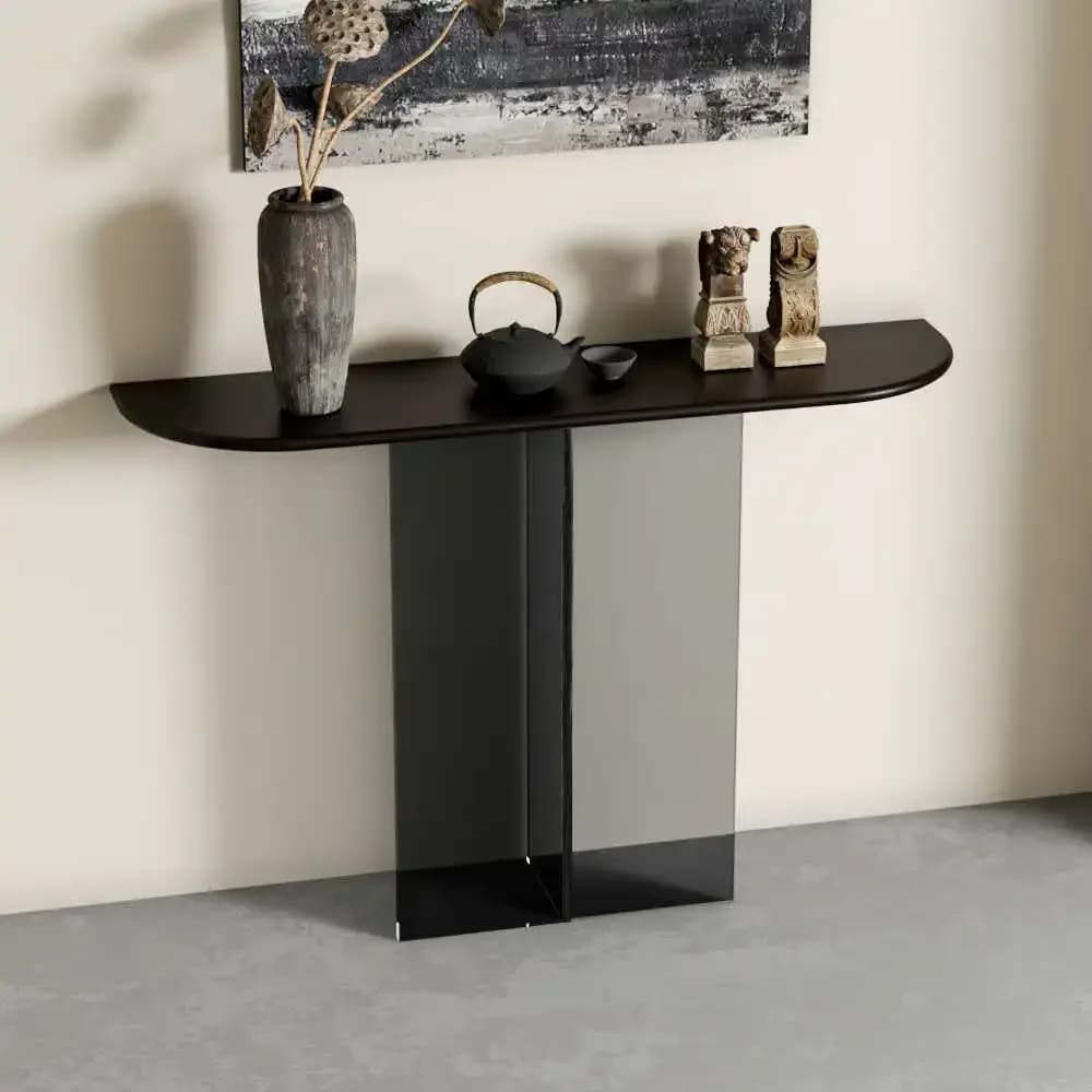 Table d'entrée moderne et élégante, Unique, mode, Table d'angle Simple, délicate, nordique, Tavolo Salotto, meubles de Table de couloir