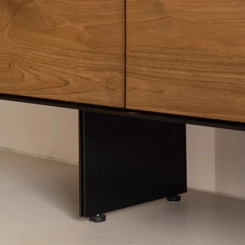 Meuble TV moderne et simple en bois massif