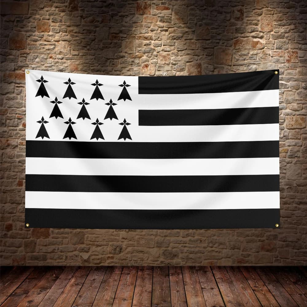 Drapeau de la région de Bretagne, drapeau français pour la décoration