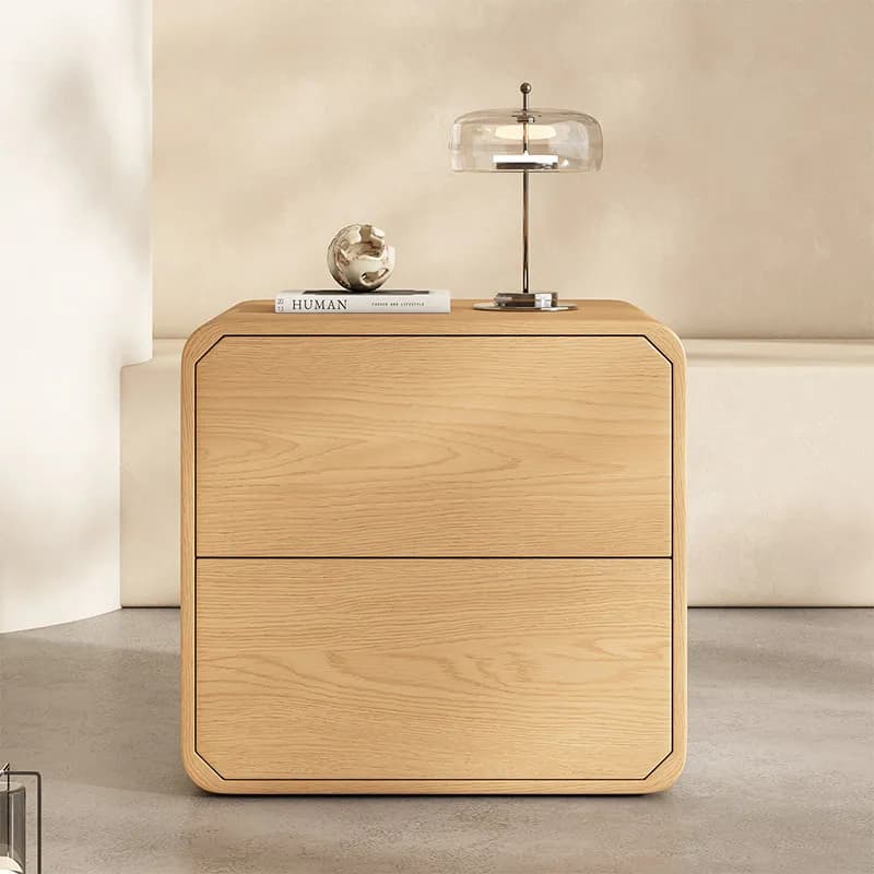Petite table de chevet mignonne de style crème