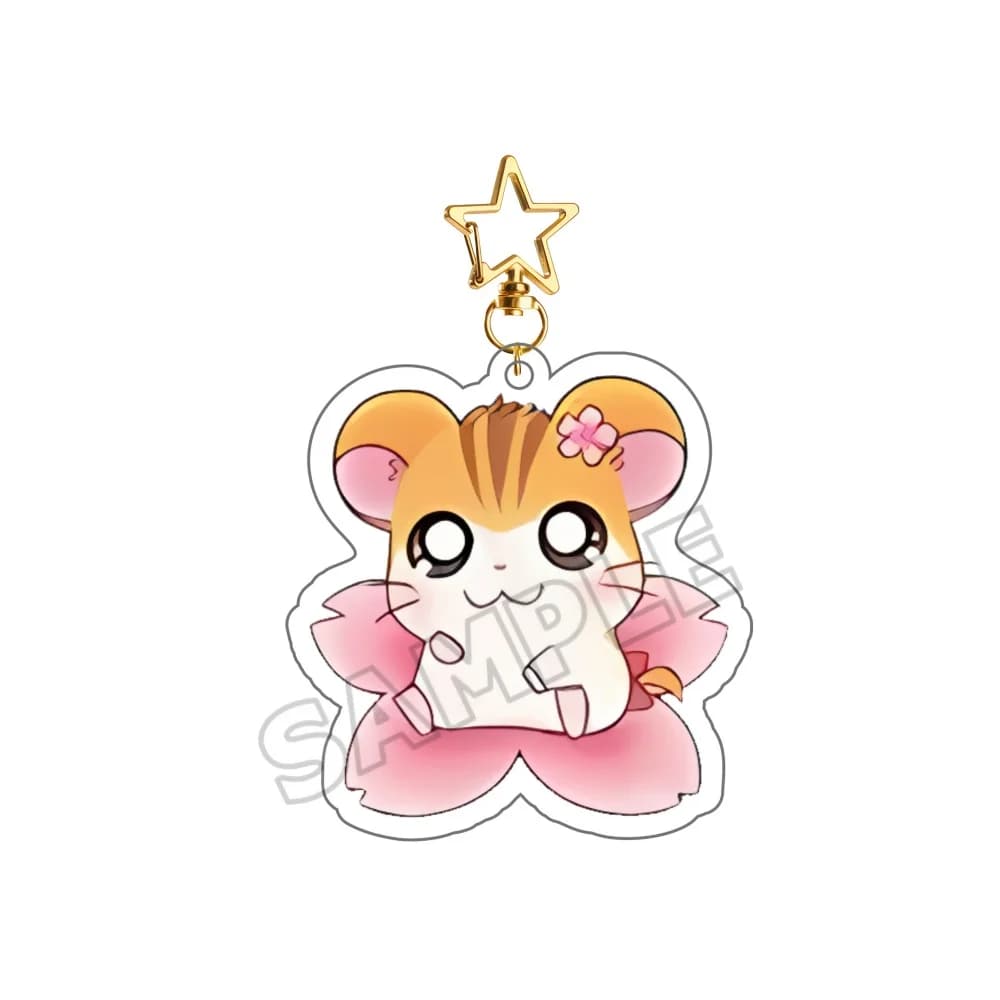 Porte-clés en acrylique Hamtaro Anime
