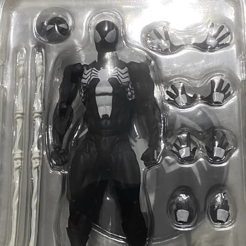 Figurine d'action MESS Toys Scarlet Spider Man, authentique, artisanale, objet de collection, jouet pour enfants et fans d'anime, cadeau de vacances