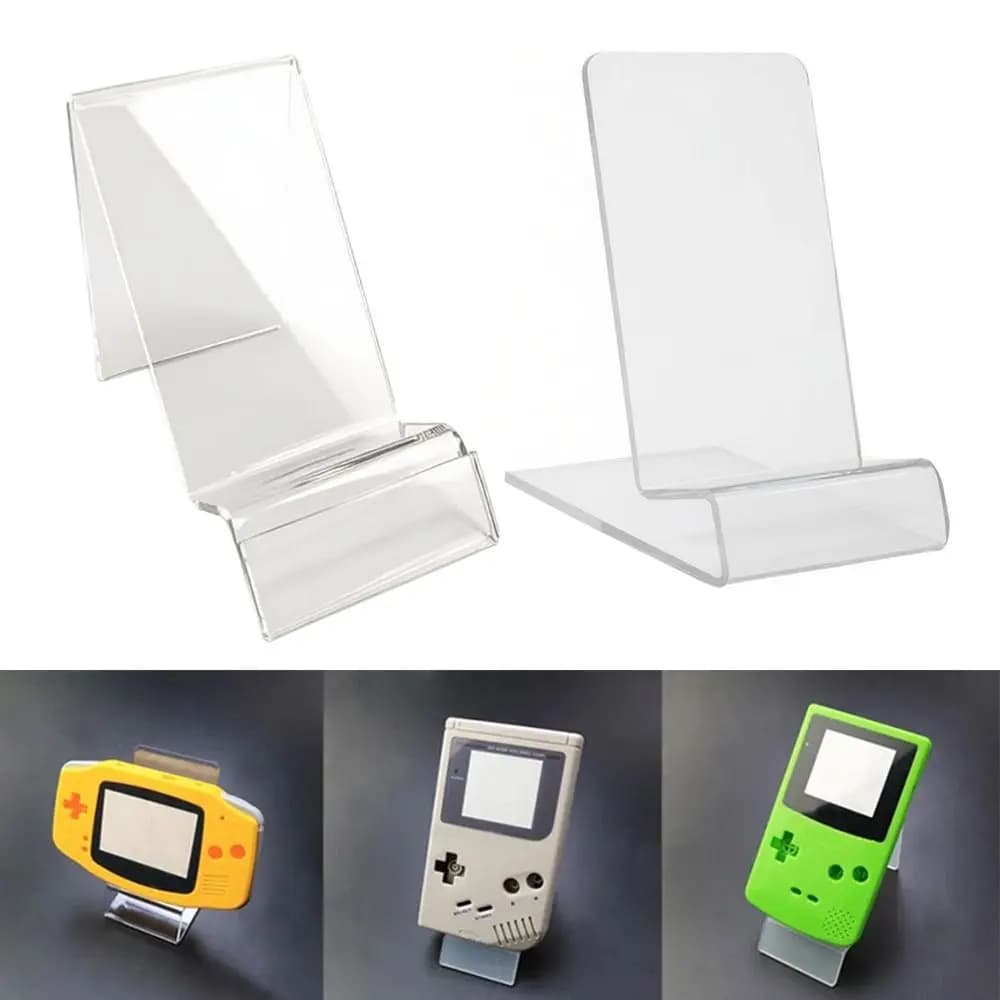 Support de console de jeu en acrylique, support d'affichage multifonctionnel pour Game Boy GB GBC GBA GBP PSP NDS 3DS 2DS PSV Ps Vita