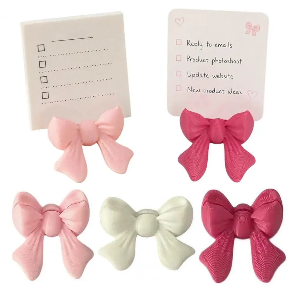 Support décoratif pour nœuds, mini support photo imprimé en 3D, présentoir décoratif pour nœuds, pour loisirs créatifs, emballage de boîtes cadeaux, maison de poupée