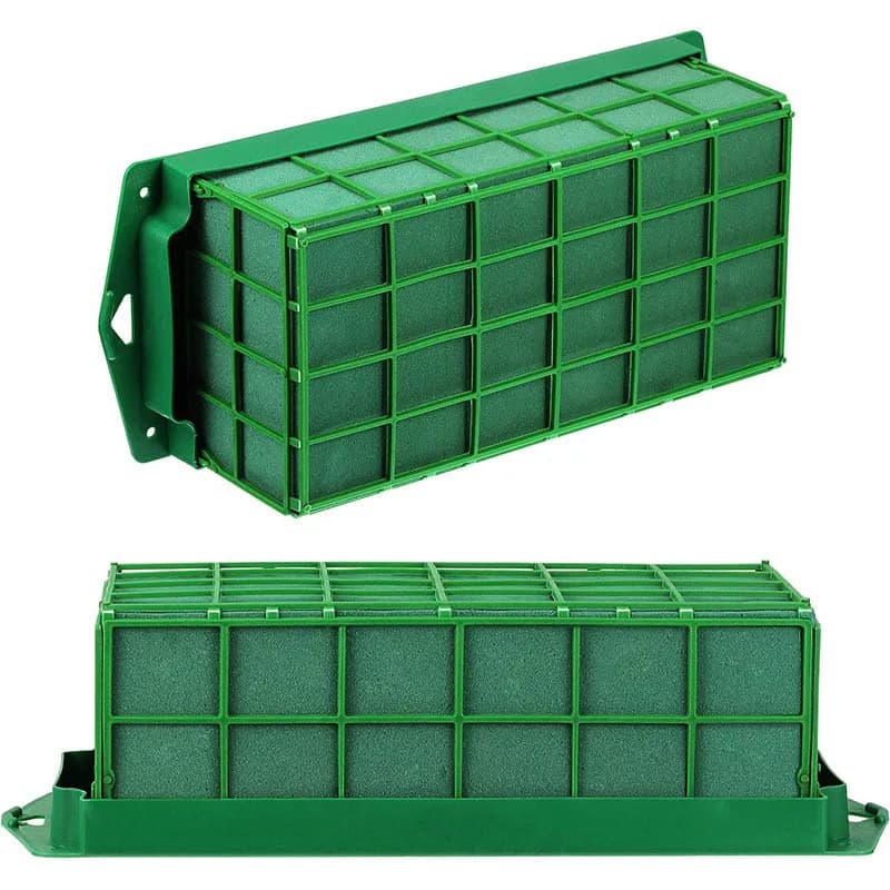Cage rectangulaire en mousse florale