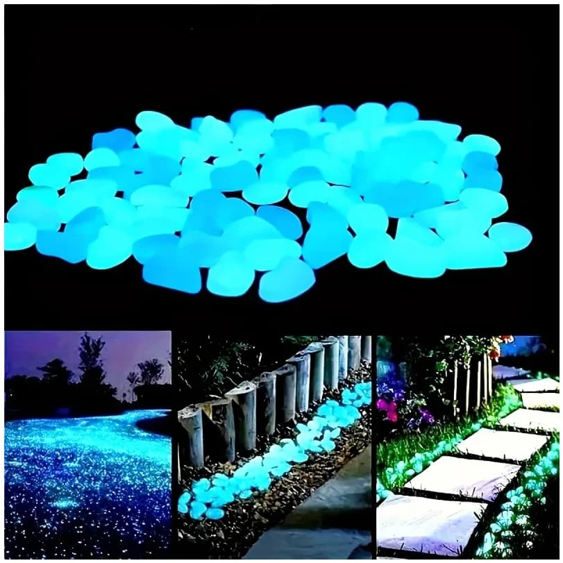 100 pièces qui brillent dans la nuit