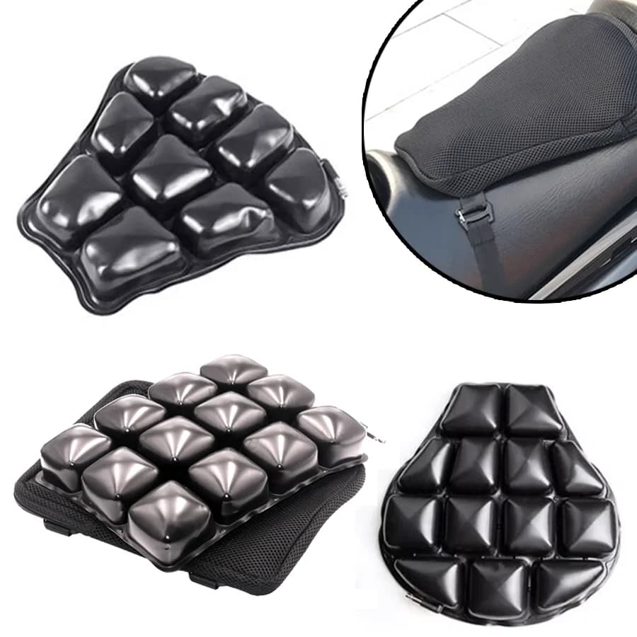 Coussin de siège de moto universel en TPU, coussin d'air pour Honda JAIRHAWK Cruiser R CBRfemale Harley BMW, housse de siège en polymères, 1 pièce