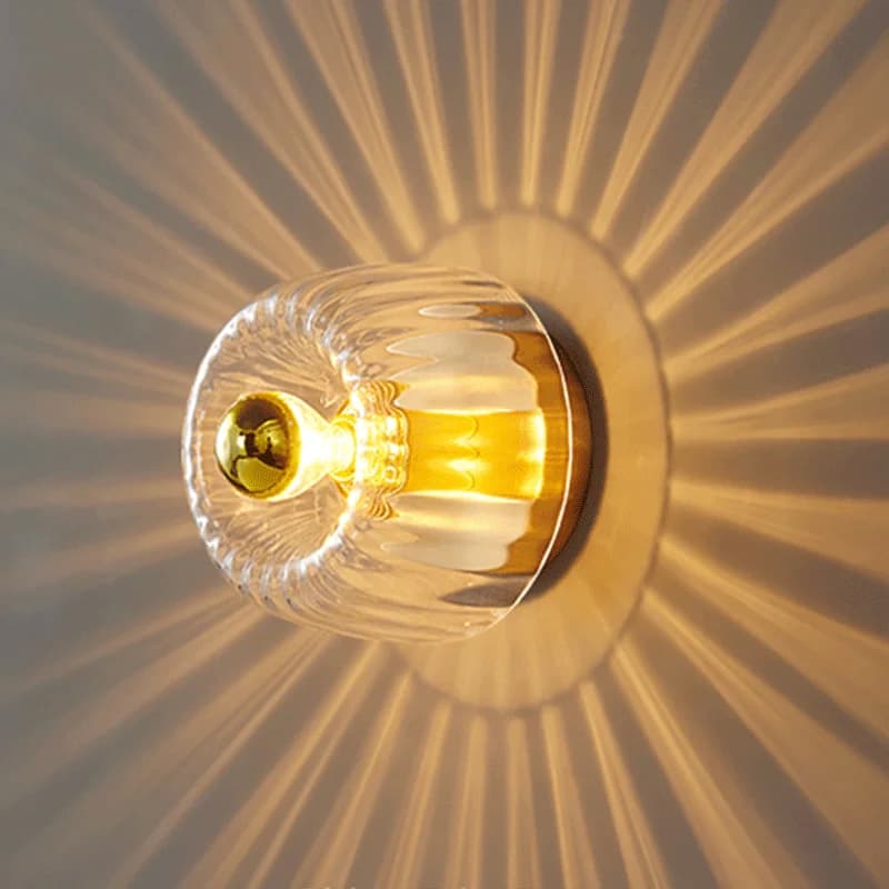 Plafonnier LED mural en verre, éclairage d'intérieur, luminaire décoratif de plafond, idéal pour un salon,luminaire plafonnier,  un couloir, un Bar ou un Restaurant decoration salon, industriel