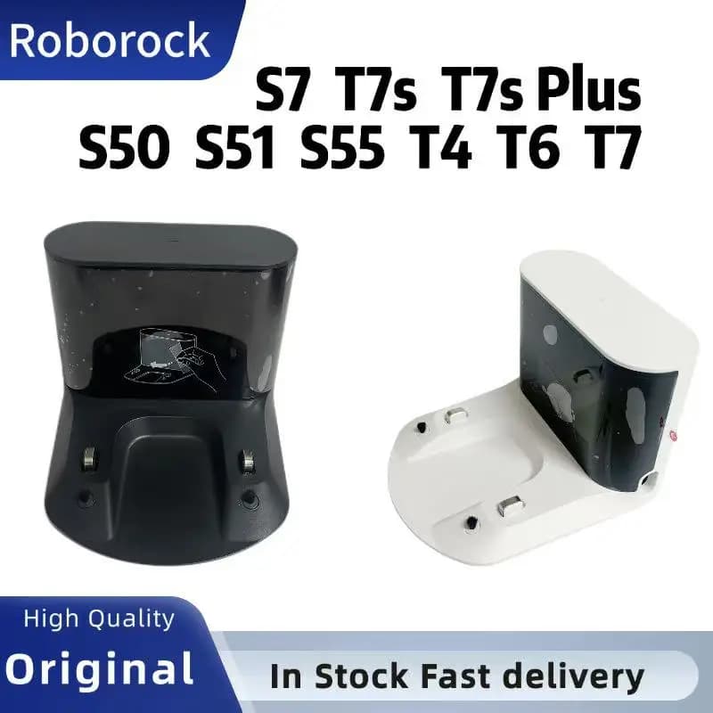 Station d'accueil, chargeur, accessoires et pièces de rechange pour aspirateur Roborock S7 S8 S50 S55 T4 T6 T7 T7S T7s Plus