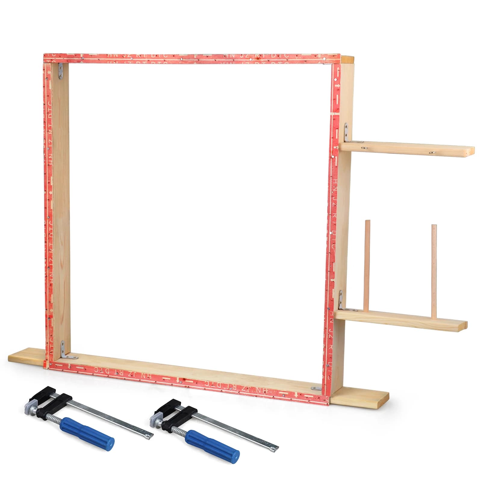 Cadre de tufting 50/60/70/80/90cm, grand cadre de tufting, cadre pour tapis, cadre pour punch needle, cadre pour la fabrication de tapis, à utiliser avec le tufting