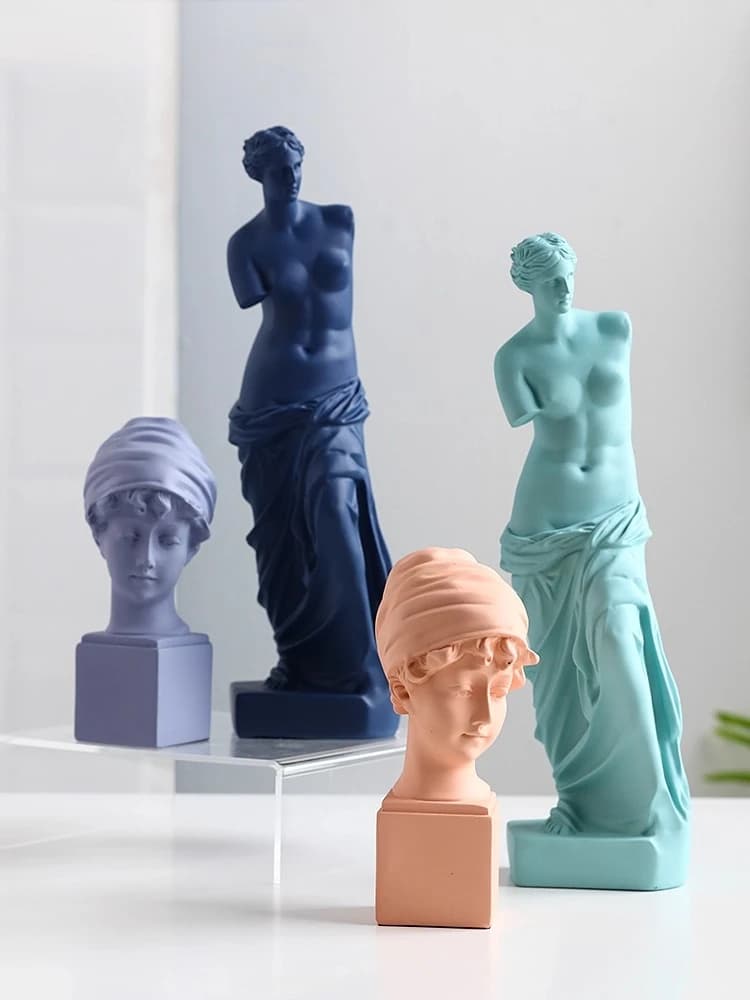 Statue de Venus nordique, décoration de bureau, figurines décoratives modernes, décoration de salon, accessoires de décoration pour la maison