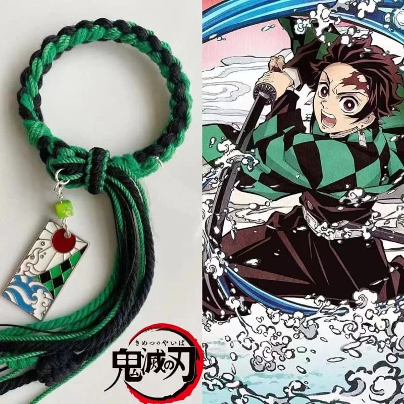 Dragonne de poignet dessin animé créatif Demon Slayer Tokitou Muichirou Kamado Tanjiro Kochou Shinobu Nezuko Kanroji Mitsuri Hashibira Inosuke