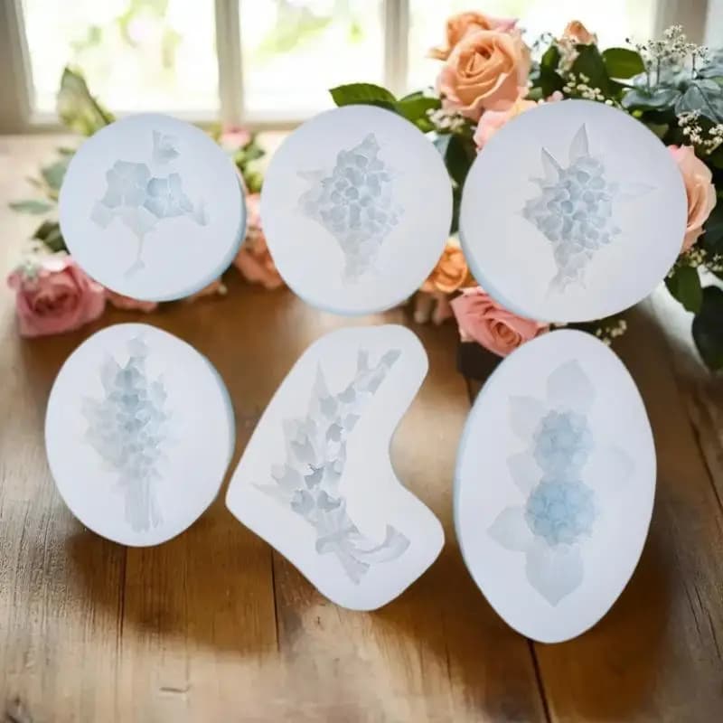 Moule en Silicone pour bougie parfumée à fleur d'osmanthus