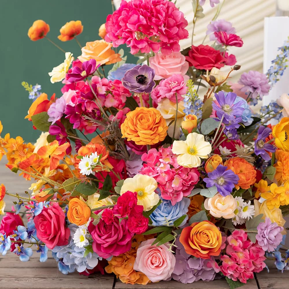 Fleurs de décoration de mariage