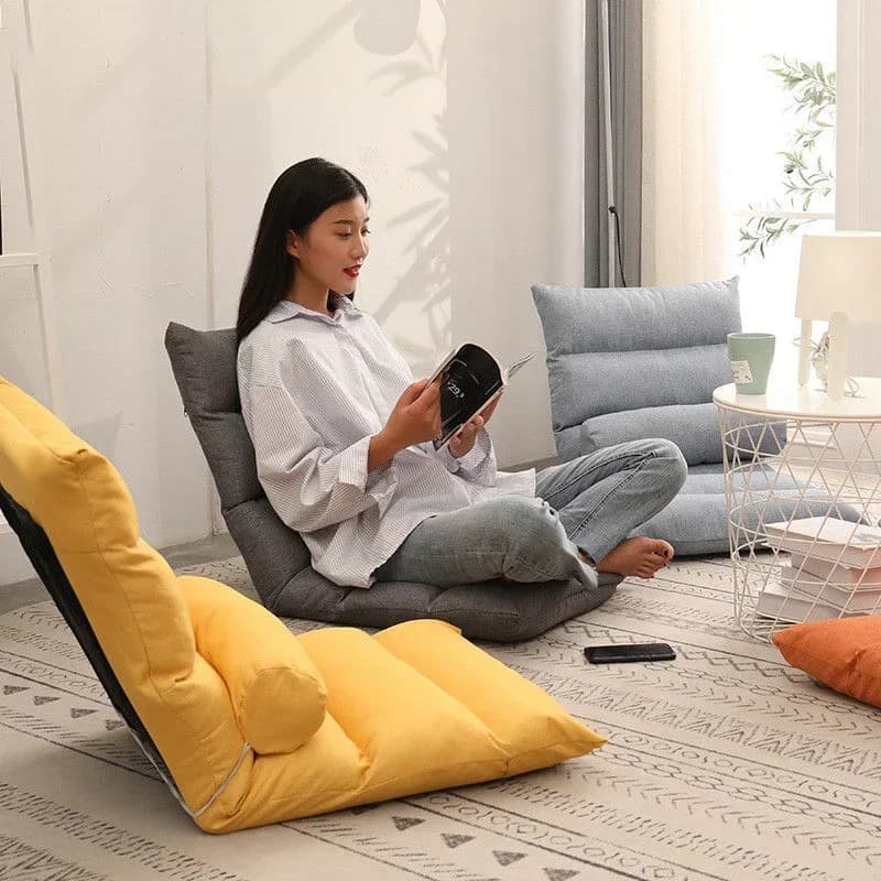 Chaise longue pliante maison balcon salon chaise pliante loisirs balcon paresseux canapé Tatami chaise dossier moderne nouveau