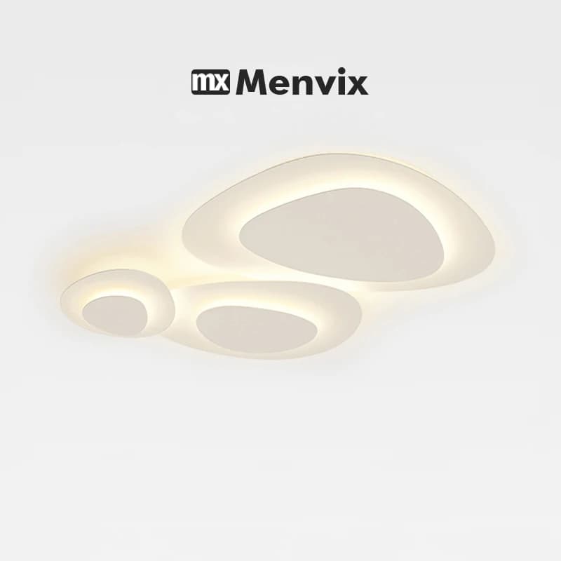 Lampe de plafond pour salon, chambre à coucher, salle à manger, luminaires d'intérieur, blanc laiteux, luminaire LED pour la décoration de la maison