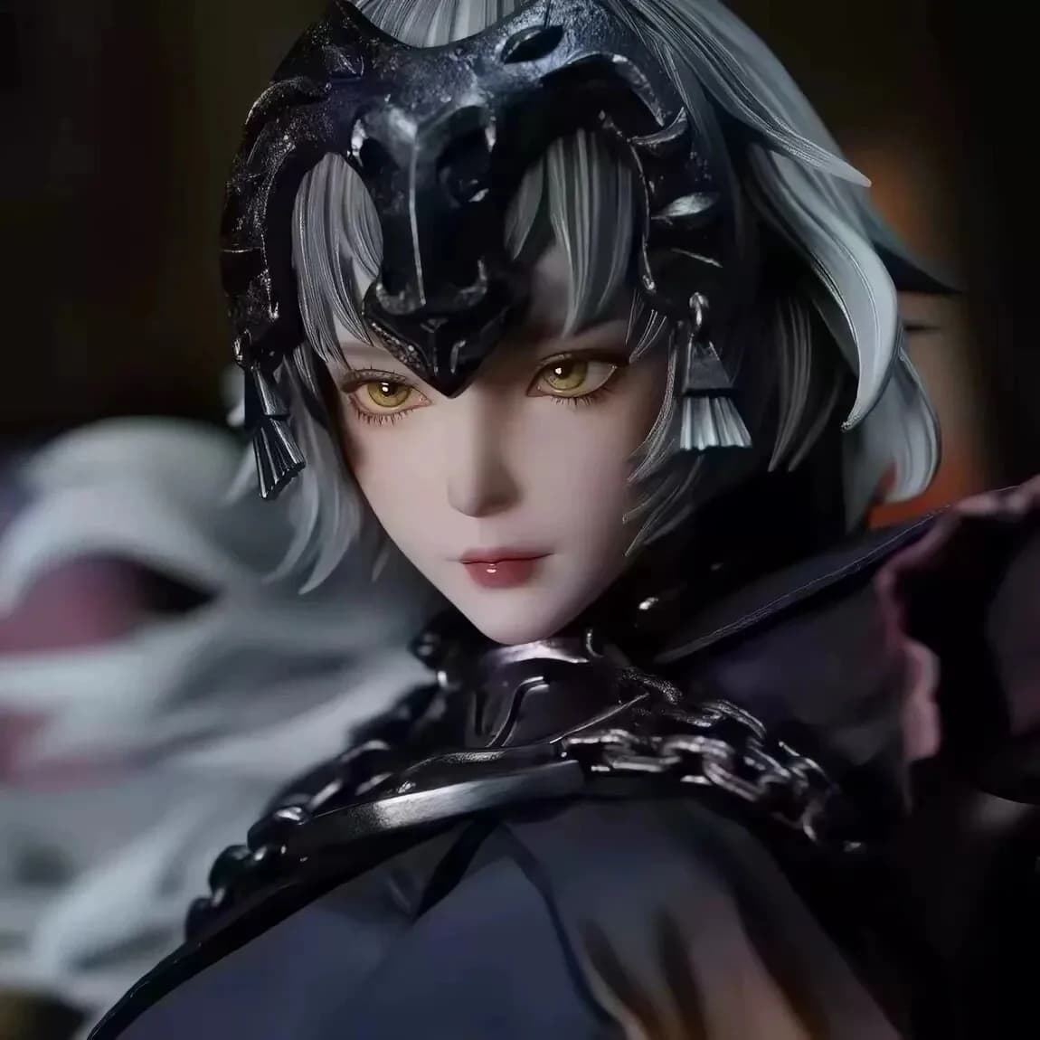 Figurine d'anime Raven X Lost Jeanne Darc Alter Ruler Fgo Fate Grand Order Battle Damaged