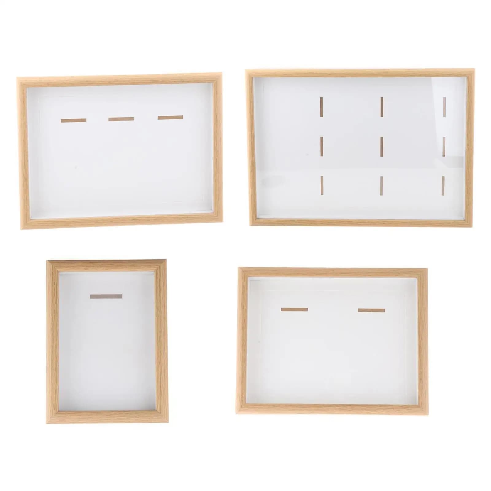 Présentoir de médailles, cadre photo anti-poussière pour Marathon et récompenses sportives, porte-médailles en bois, décor