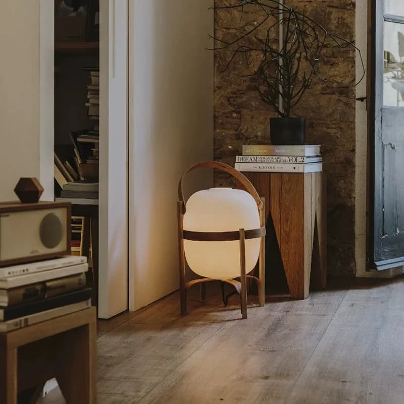 Design moderne minimaliste chambre bois avec verre lampe de Table créatif Art nordique personnalisé Inn hôtel salon lampe de Table