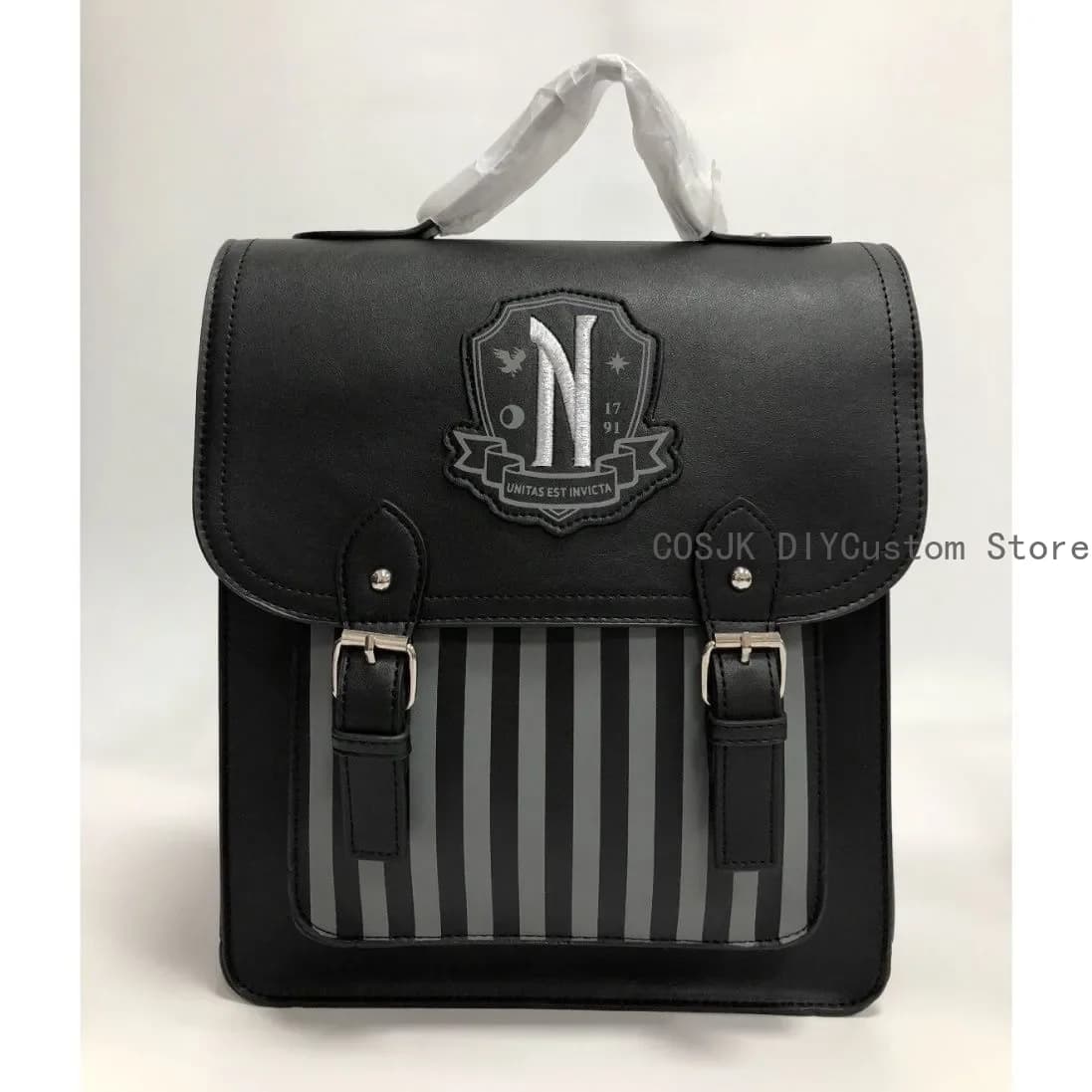 Mercredi Addams ‌ ‌   Sac messager à la mode, sac à dos, fourre-tout, sac à main de Style collégial, cadeau pour fille