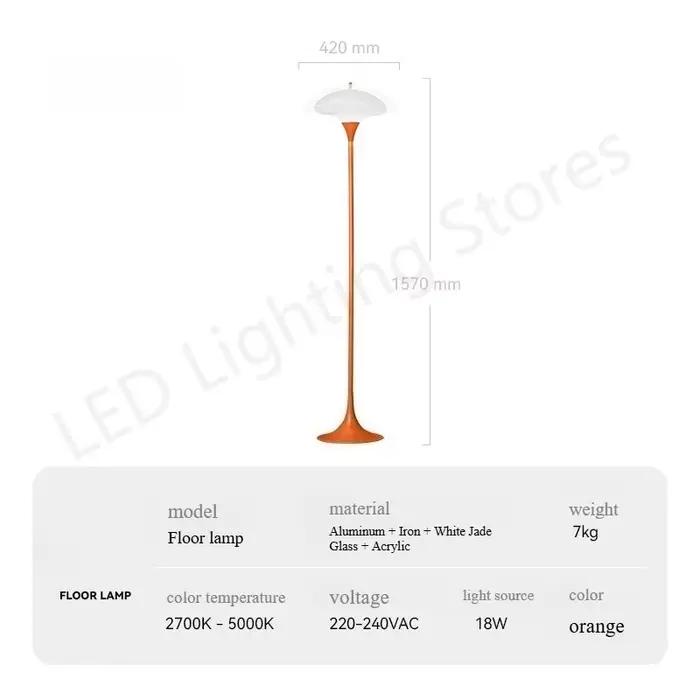 Lampadaire minimaliste moderne pour chambre salon canapé chevet debout éclairage ambiant décoratif l