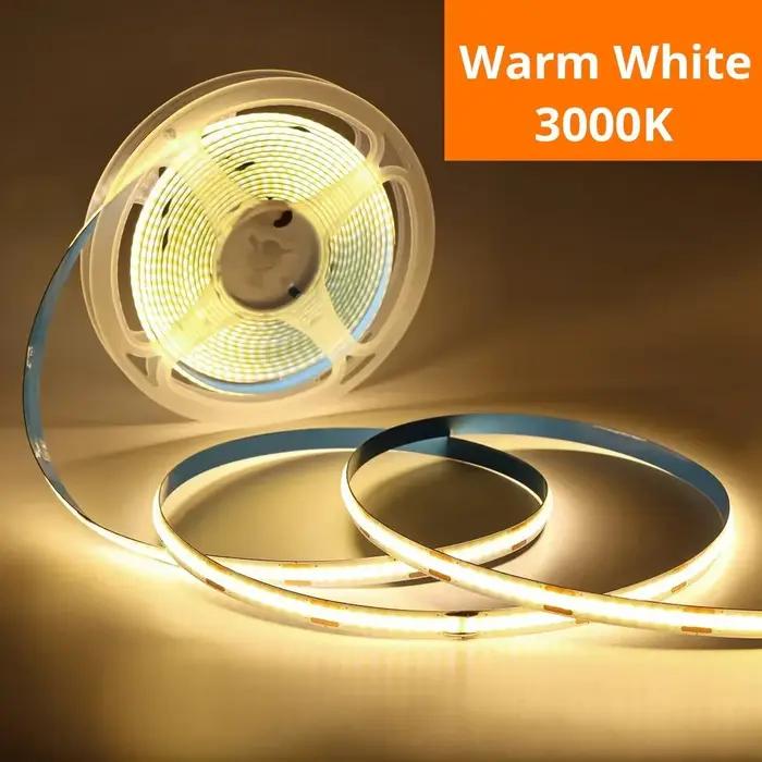 LED COB bande lumineuse tactile variateur Flexible Diode bande 5V USB linéaire éclairage intérieur l