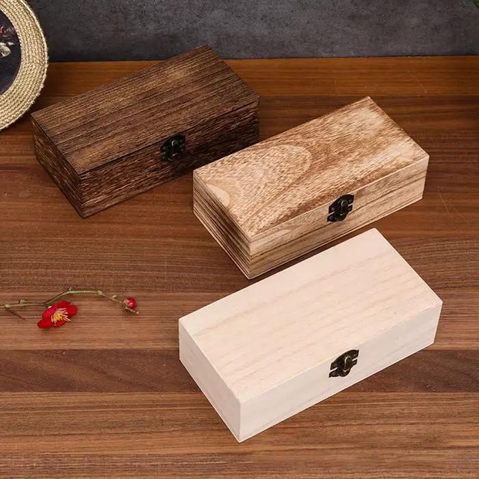 Boîte-cadeau en bois boîte