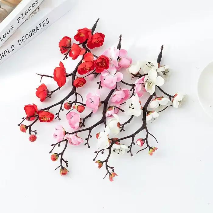 Plantes artificielles, décoration de fleurs de cerisier