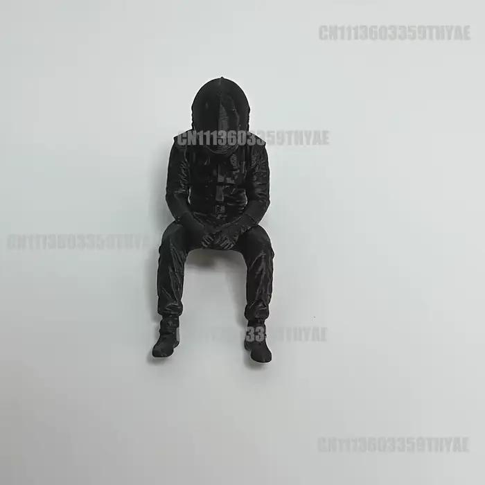 Figurine de course créative miniature imprimée en 3D ornement de bureau pour chambre et salle de jeux décoration intérieure cadeau unique