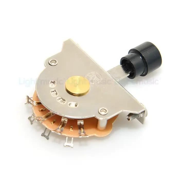 3 voies 4 voies 5 voies guitare électrique interrupteur métal plastique 1 pièces conseils interrupteur avec vis accessoires de guitare électrique