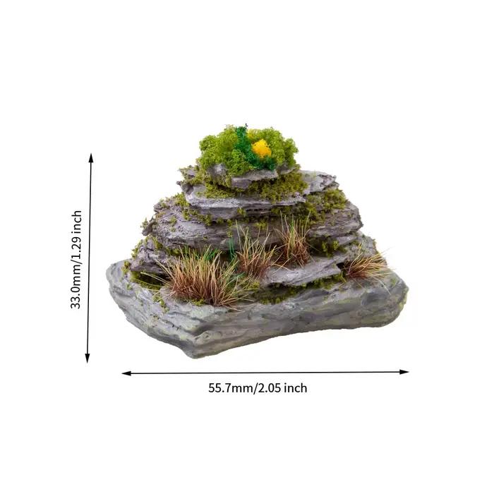 Rockerie Miniature décorative montagne bricolage modèle faisant des ornements de jardin bonsaï aménagement paysager