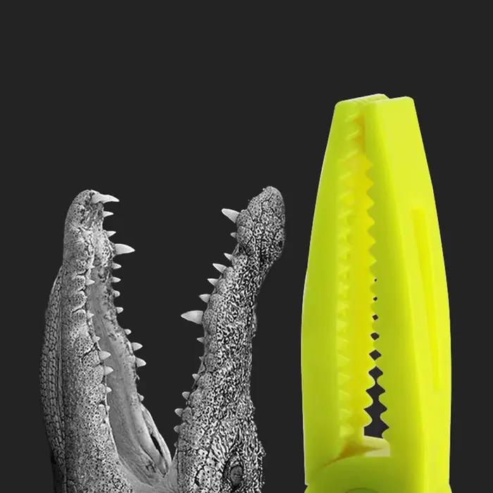 Pince de pêche antidérapante ABS, 1 pièce, pince à poisson, attrape-poisson, outil de libération, extracteur de crochet, support du corps du poisson