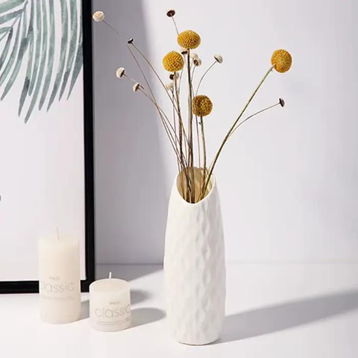 Vase en plastique Imitation céramique arrangement floral mariage maison jardin extérieur Table bricolage Bonsaï Festival fête cour décor