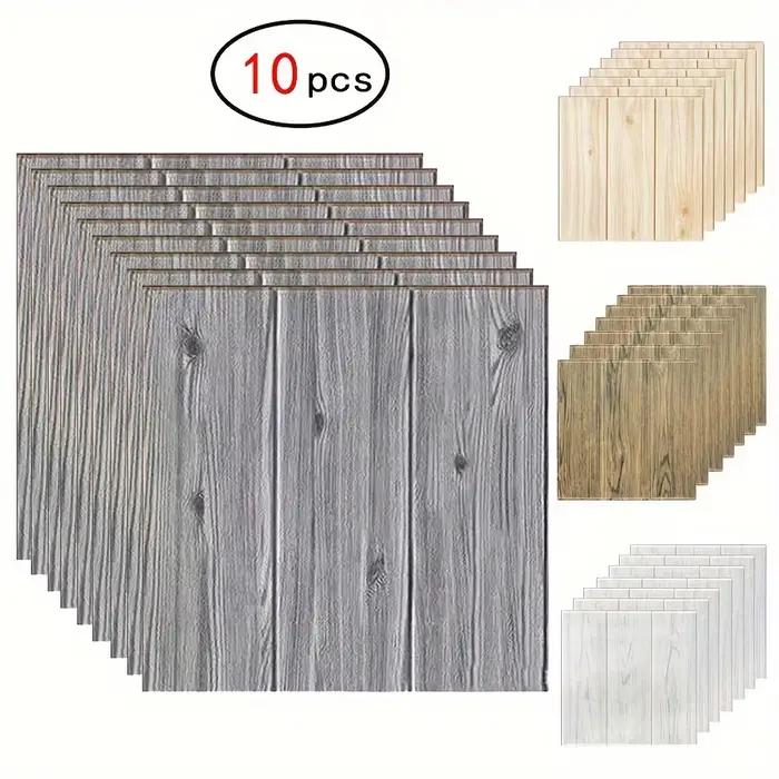 Panneaux de papier peint en Grain de bois