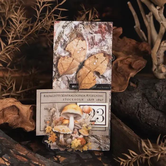 30 feuilles Nature toile série Vintage matériel papier décoratif Scrapbooking journal fond