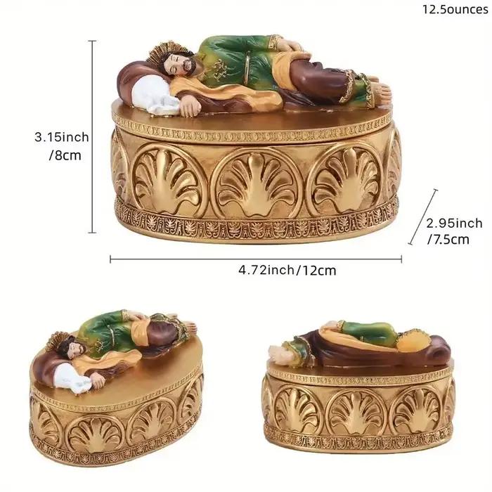 Figurine religieuse chrétienne du Sainte Joseph
