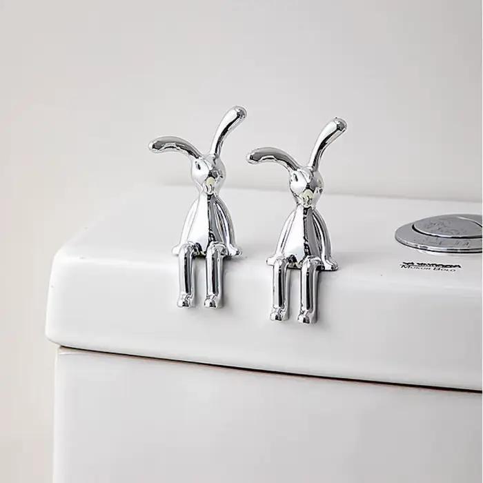 Ornements décoratifs de lapin à longues oreilles