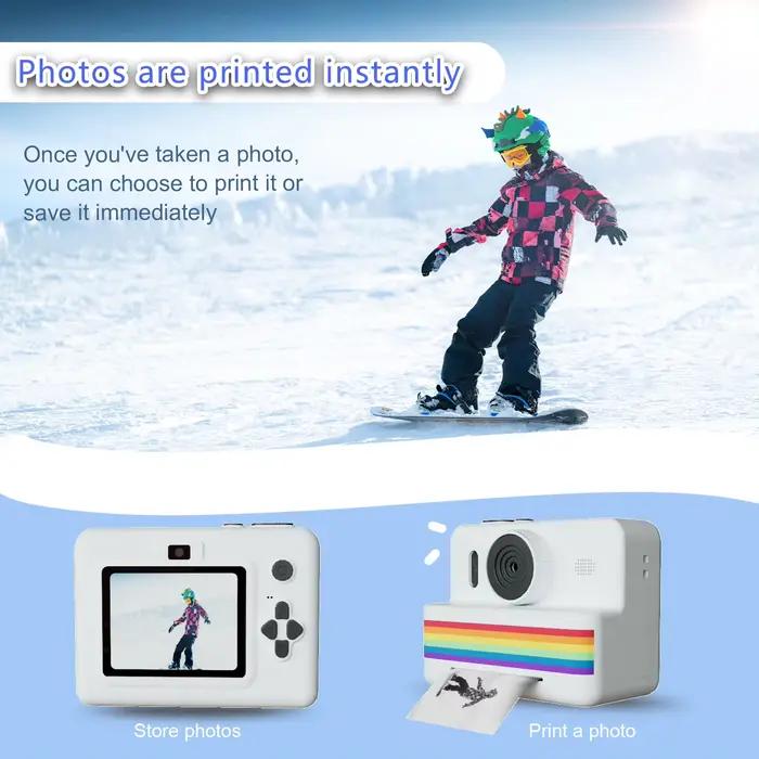 Appareil photo numérique pour enfants pour la photographie Mini imprimante Portable thermique impression instantanée Photo enfants caméra 2.8 pouces HD vidéo jouet cadeaux