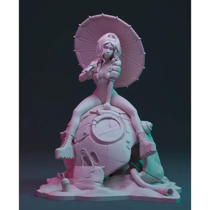 Figurine GK en résine de 85mm, kit non assemblé et non peint