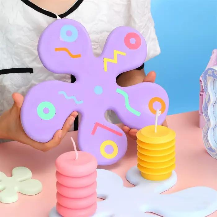 Jesmonite – moule de dessous de verre en Silicone